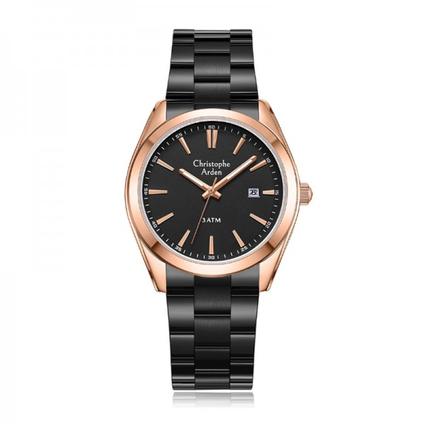 Christophe Arden CA 2001 Rosegold Black Man MDBBRBA